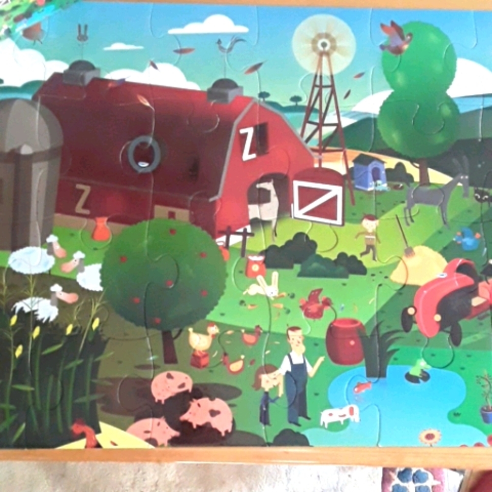 Great Big Puzzle - In the Barnyard